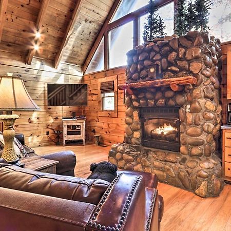 Smoky Mountain Log Cabin 7 Mi To Gatlinburg! เซอเวียร์วีล ภายนอก รูปภาพ