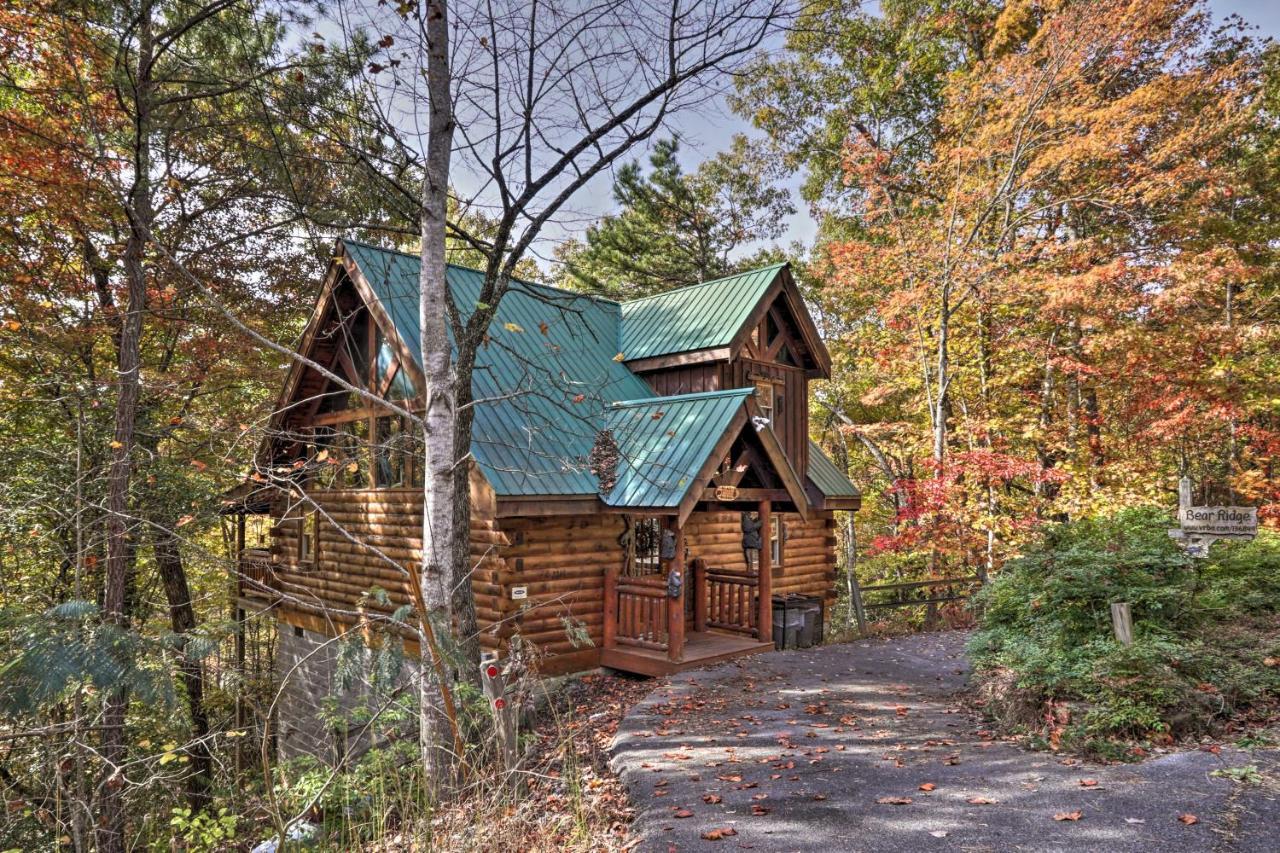 Smoky Mountain Log Cabin 7 Mi To Gatlinburg! เซอเวียร์วีล ภายนอก รูปภาพ