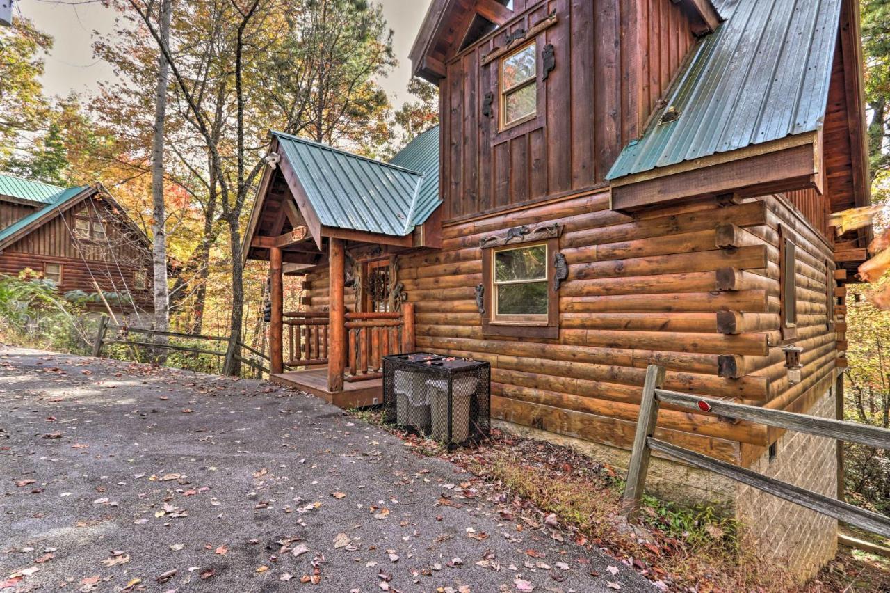 Smoky Mountain Log Cabin 7 Mi To Gatlinburg! เซอเวียร์วีล ภายนอก รูปภาพ