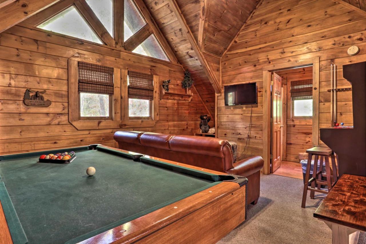 Smoky Mountain Log Cabin 7 Mi To Gatlinburg! เซอเวียร์วีล ภายนอก รูปภาพ