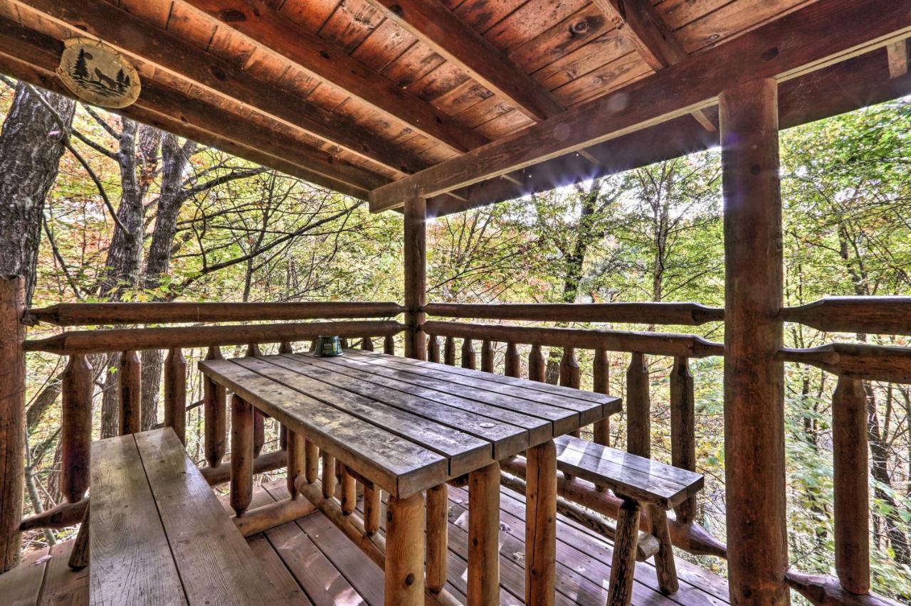 Smoky Mountain Log Cabin 7 Mi To Gatlinburg! เซอเวียร์วีล ภายนอก รูปภาพ