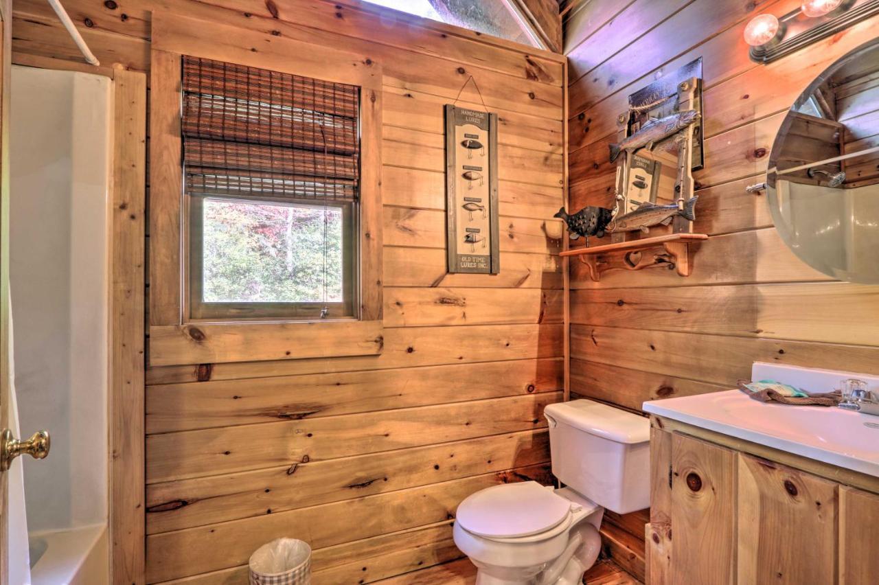 Smoky Mountain Log Cabin 7 Mi To Gatlinburg! เซอเวียร์วีล ภายนอก รูปภาพ